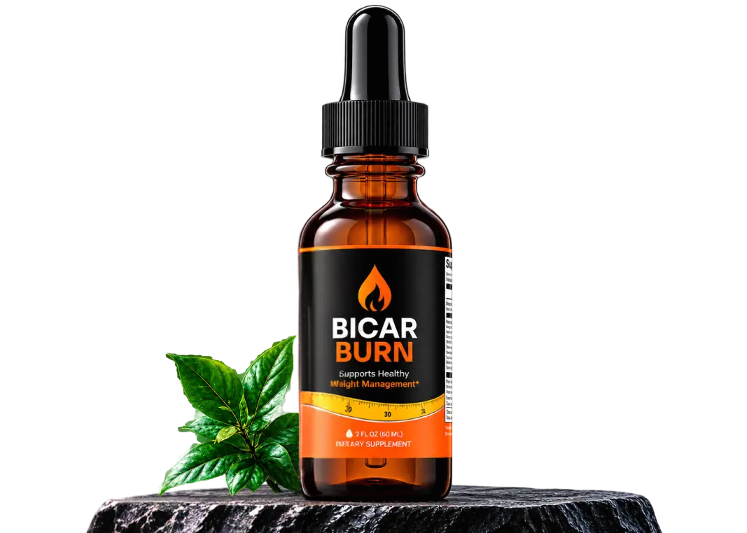Bicar Burn liquid supplement bottle